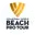 Volleyball beach pro volleyball logo