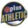 G plus athletic football logo